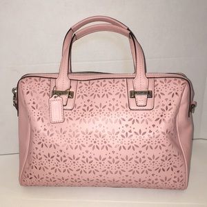 Pastel Pink Coach Handbag